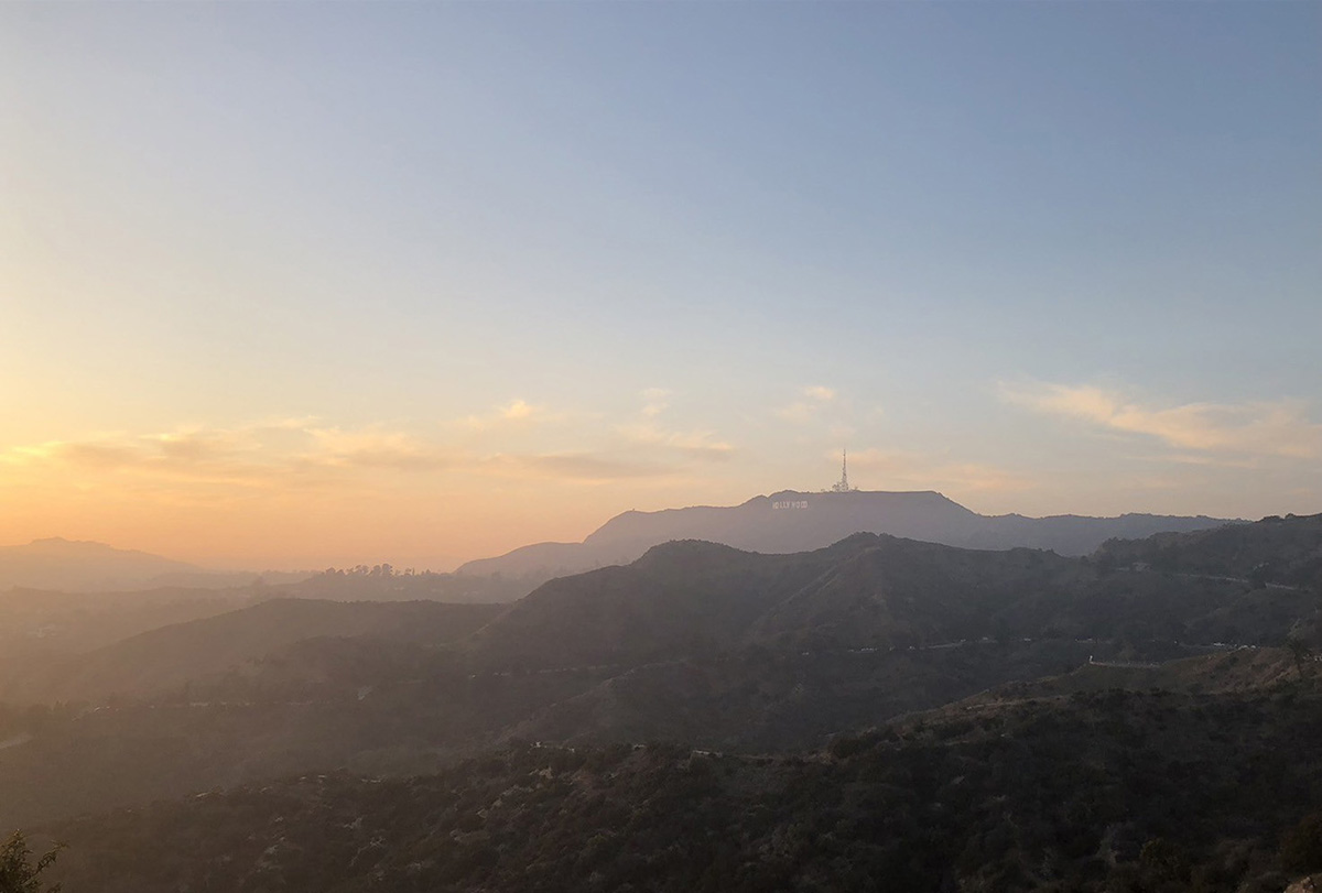 カリフォルニアの夕暮れ