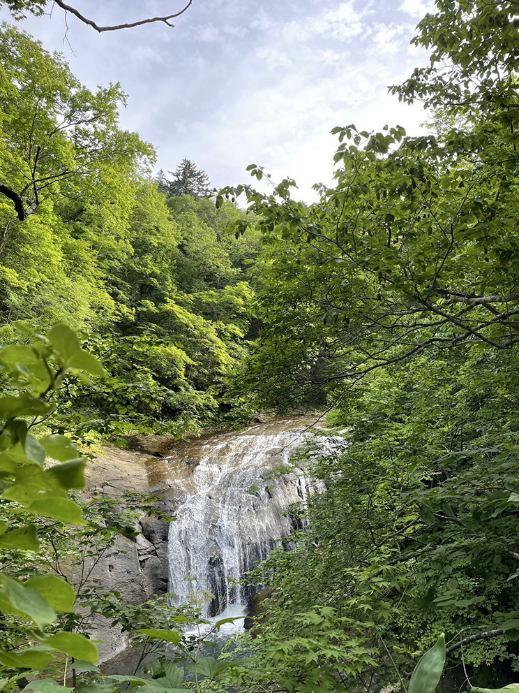 恵庭の滝の写真