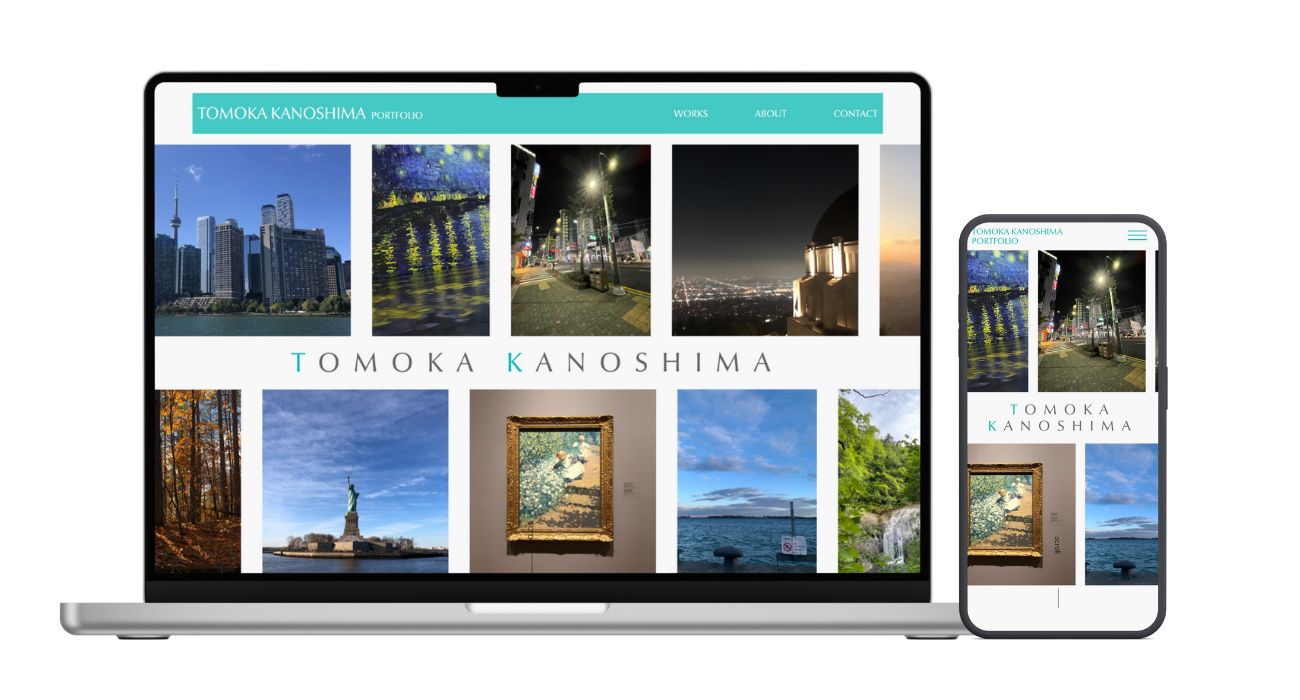 WEBサイト制作物の写真